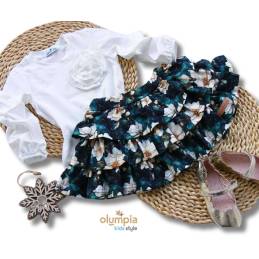 Bluzka i spódniczka BLANKA |Olympia Kids Style