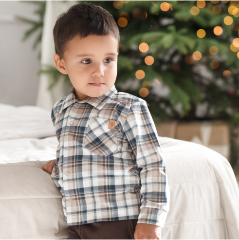 Komplet koszula i spodnie KRATA | OLYMPIA KIDS STYLE