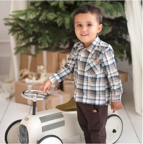 Komplet koszula i spodnie KRATA | OLYMPIA KIDS STYLE