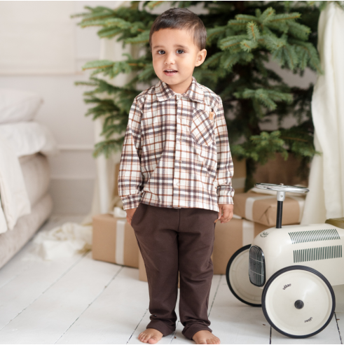 Komplet koszula i spodnie KRATA