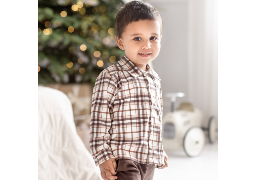 Komplet koszula i spodnie KRATA | OLYMPIA KIDS STYLE