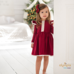 Swiąteczna Sukienka dla dziewczynki  | Olympia kids style