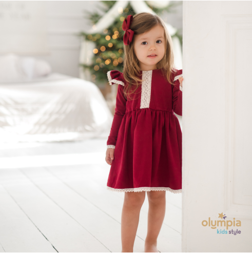 Swiąteczna Sukienka dla dziewczynki  | Olympia kids style
