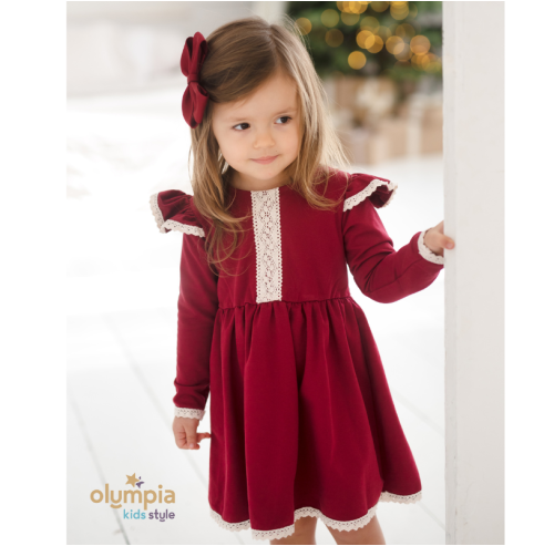 Swiąteczna Sukienka dla dziewczynki  | Olympia kids style