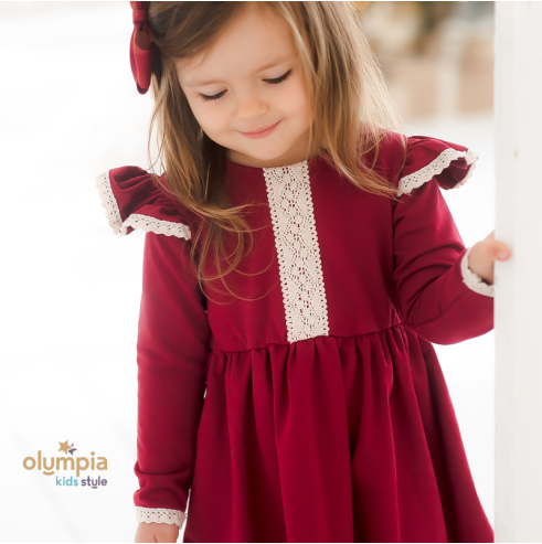 Swiąteczna Sukienka dla dziewczynki  | Olympia kids style