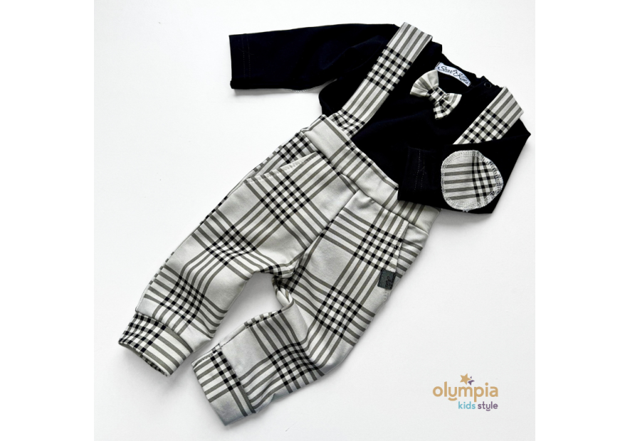 Bluzka z kołnierzem spodenkami | OLYMPIA KIDS STYLE