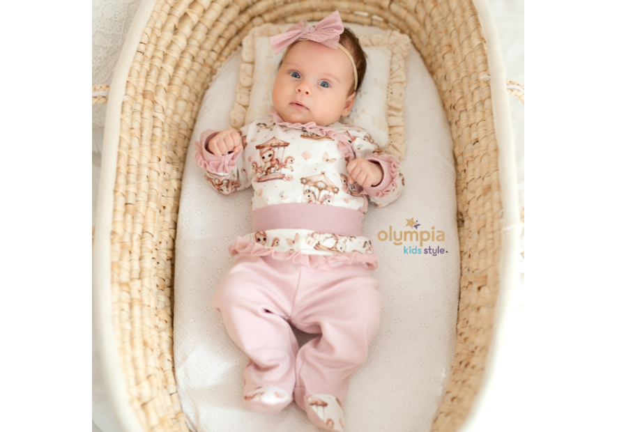 Body niemowlęce + półśpioch KARUZELA