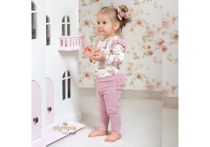 Body i legginsy z tiulem KARUZELA