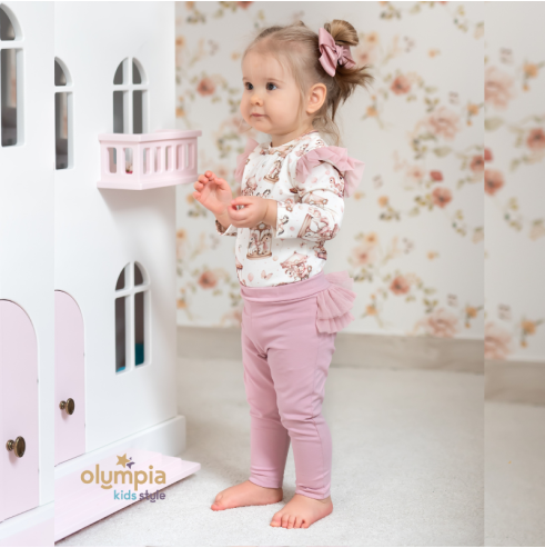 Body i legginsy z tiulem KARUZELA