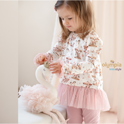 Tunika z LEGGINSAMI | Olympia Kids Style