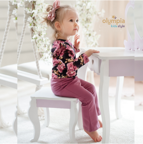 Body i spodnie dzwony FIORELLA