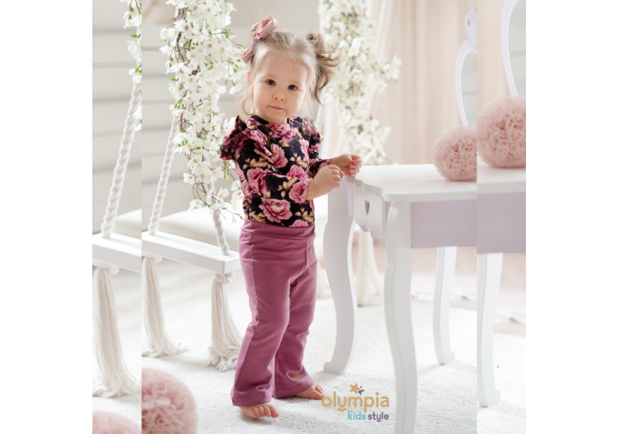 Body i spodnie dzwony  |OLYMPIA KIDS STYLE