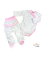 Body niemowlęce kopertowe i półśpioch | OLYMPIA KIDS STYLE