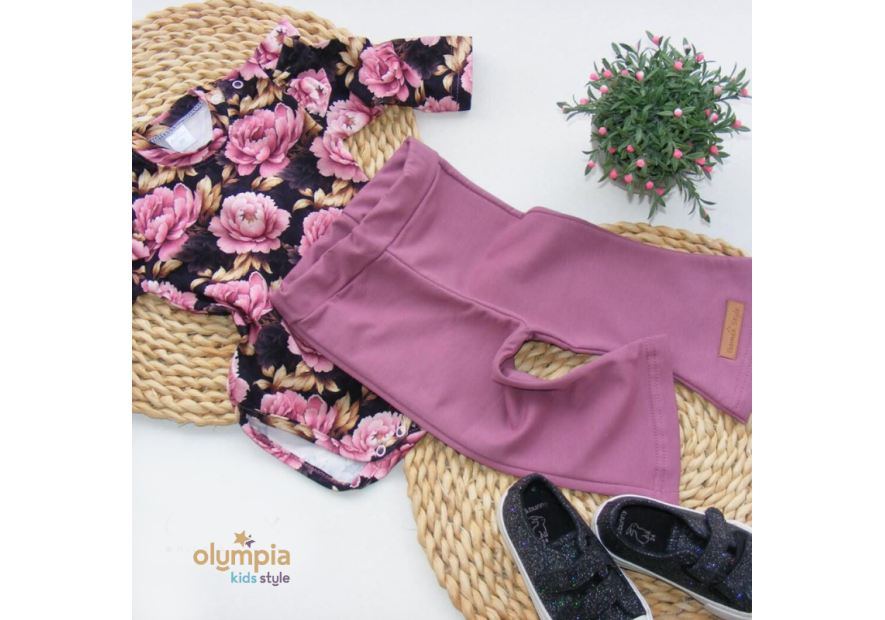 Body i spodnie dzwony  |OLYMPIA KIDS STYLE