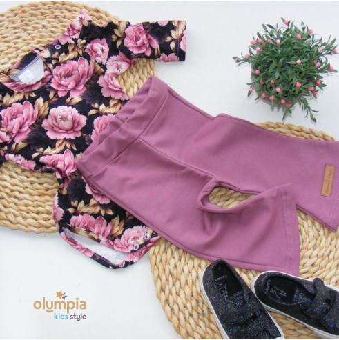 Body i spodnie dzwony  |OLYMPIA KIDS STYLE