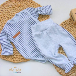 Body niemowlęce kopertowe i półśpioch | OLYMPIA KIDS STYLE