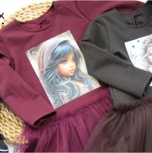 Sukienka dla dziewczynki  | OLYMPIA KIDS STYLE