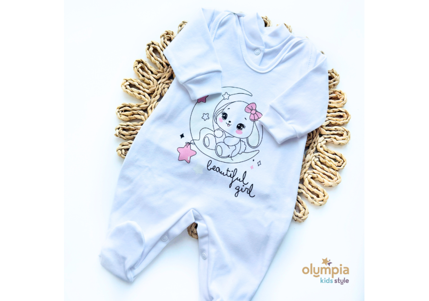 Bawełniana wyprawka dla niemowlaka 5-części | Olympia kids style