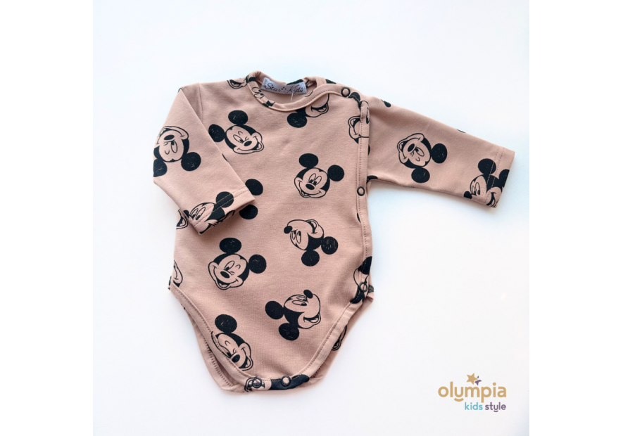 Komplet Body niemowlęce kopertowe i półśpioch | OLYMPIA KIDS STYLE