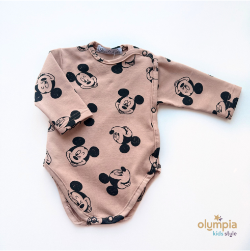 Komplet Body niemowlęce kopertowe i półśpioch | OLYMPIA KIDS STYLE