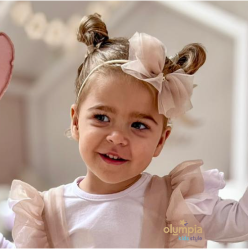 Opaska do włosów tiul