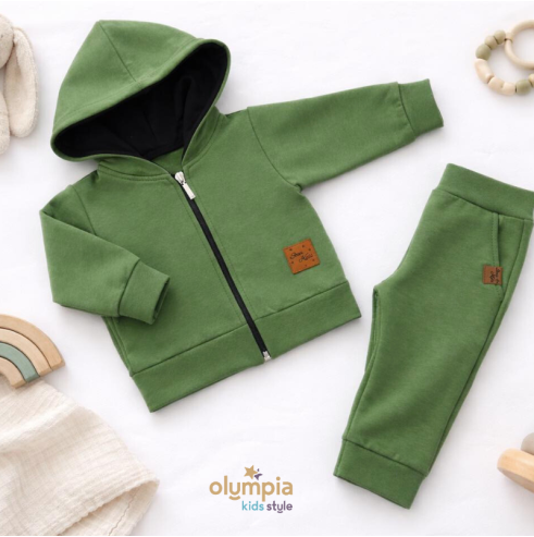 Dres dziecięcy z kapturem | Olympia Kids Style
