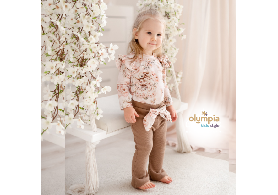 Body i spodnie dzwony  |OLYMPIA KIDS STYLE