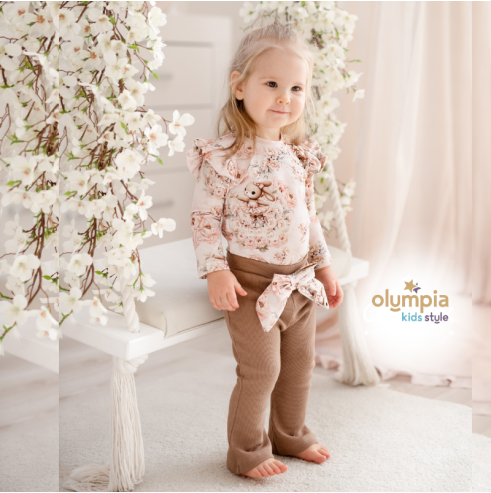 Body i spodnie dzwony  |OLYMPIA KIDS STYLE