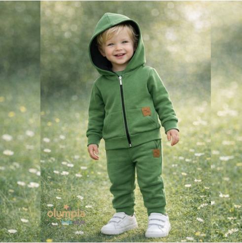 Dres dziecięcy z kapturem | Olympia Kids Style