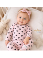 Komplet body niemowlęce + półśpioch Serduszka