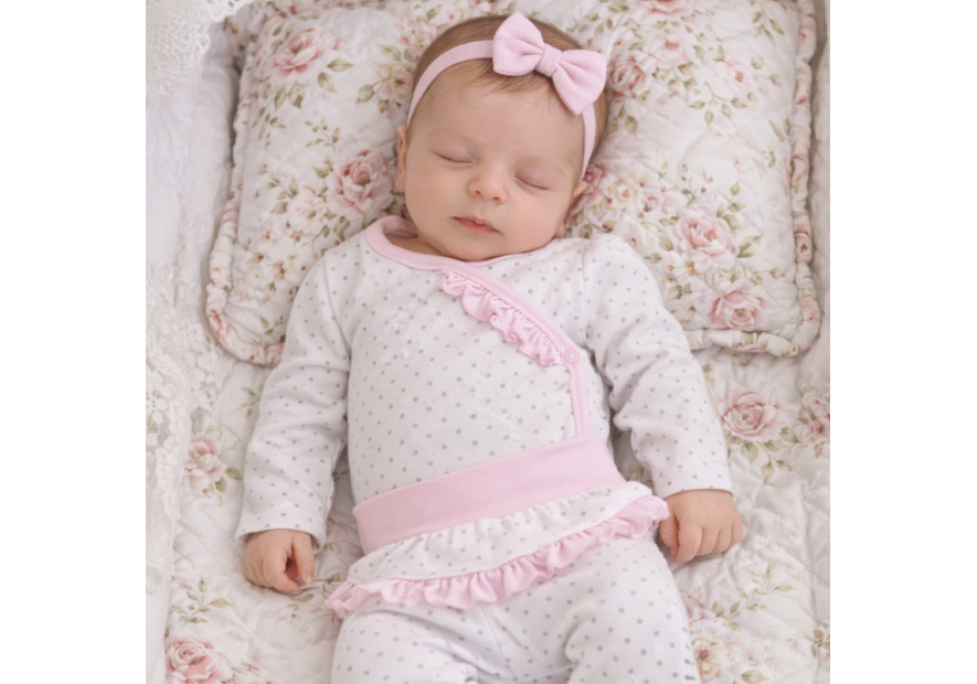 Body niemowlęce + półśpioch KROPKA