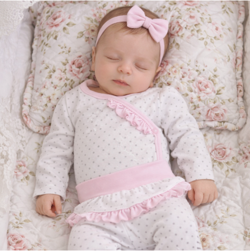 Body niemowlęce + półśpioch KROPKA