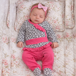 Body niemowlęce kopertowe i półśpioch | OLYMPIA KIDS STYLE