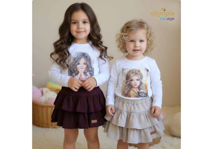 Bluzka i spódniczka ELAZA