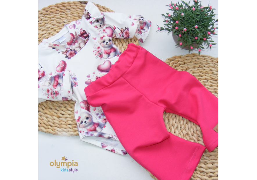 Body i spodnie dzwony  |OLYMPIA KIDS STYLE