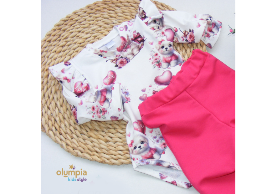 Body i spodnie dzwony  |OLYMPIA KIDS STYLE