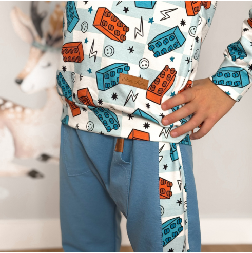 Dres rozpinany dla chłopca | Olympia Kids Style