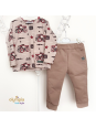 Komplet chłopięcy bluzka i spodnie | OLYMPIA KIDS TYLE