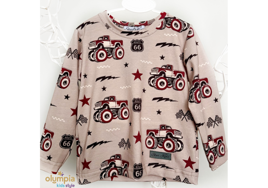 Komplet chłopięcy bluzka i spodnie | OLYMPIA KIDS TYLE