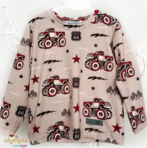 Komplet chłopięcy bluzka i spodnie | OLYMPIA KIDS TYLE