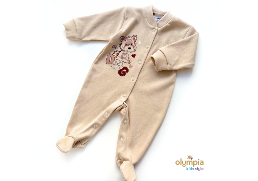 Pajac niemowlęcy ze stopkami | Niemowlak \ Pajace \ Olympia Kids Style