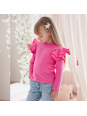 Bluzka dziecięca z dużymi  falbankami | OLYMPIA KIDS STYLE