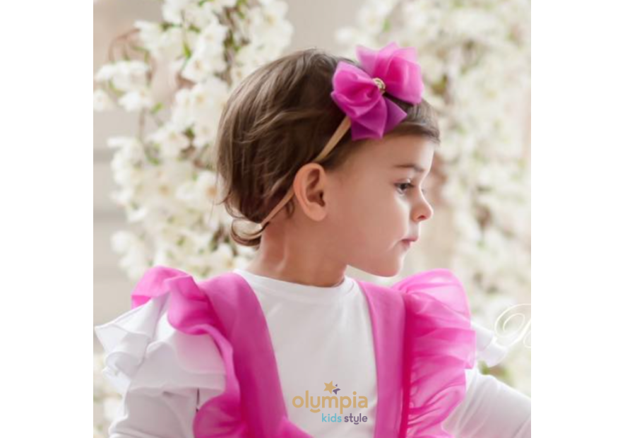 Opaska do włosów tiul