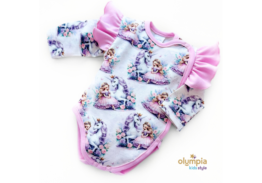 Body niemowlęce kopertowe i półśpioch | OLYMPIA KIDS STYLE