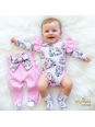 Body niemowlęce kopertowe i półśpioch | OLYMPIA KIDS STYLE