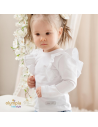 Bluzka dziecięca FALBANY biała