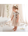 Sukienka dla dziewczynki z tiulem GARDENIA