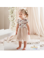 Sukienka dla dziewczynki z tiulem GARDENIA