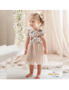 Sukienka dla dziewczynki z tiulem GARDENIA