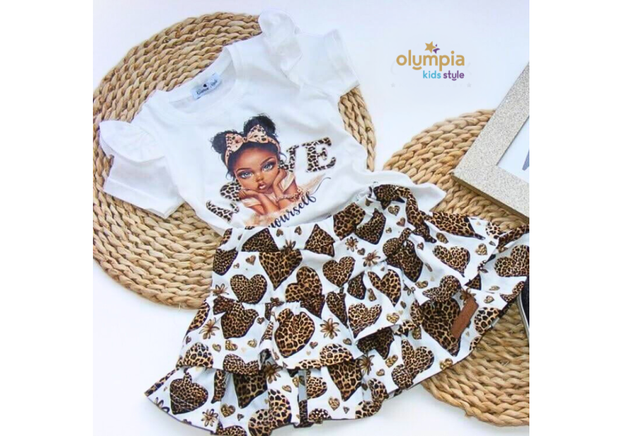 Bluzka i spódniczka ELZA |Olympia Kids Style